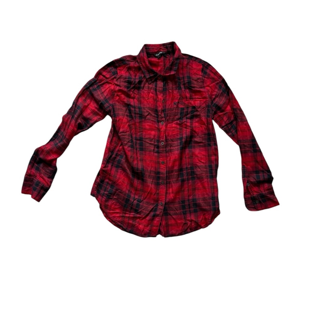 Lucky brand  Red Plaid Shirt
